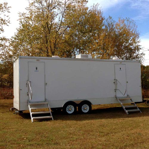 Stone Industries 8-station restroom trailers