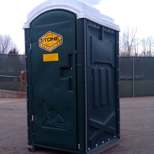 Exterior view of our Standard Portable Toilet